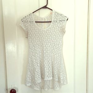 White Lace Blouse